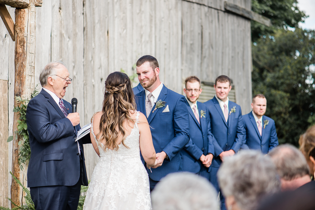 Gorrie Ontario Backyard Wedding