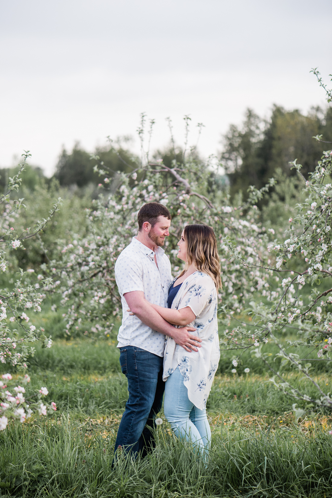 Apple Orchard Engagement Session