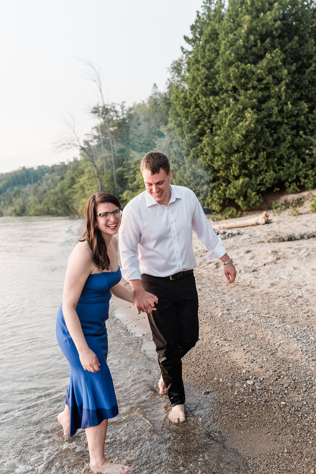 Lake Huron Engagement Session