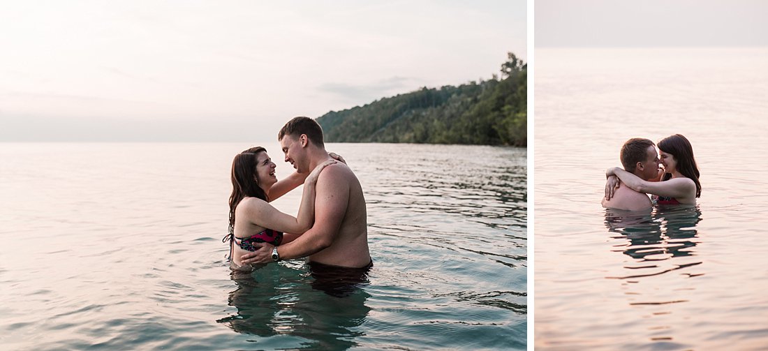 Lake Huron Engagement Session