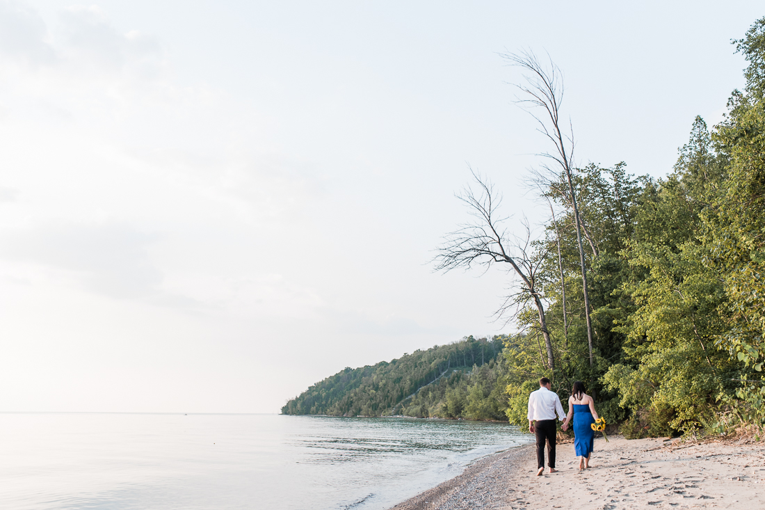 Lake Huron Engagement Session