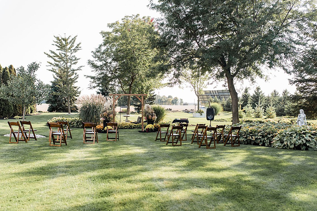 Goderich Backyard Wedding