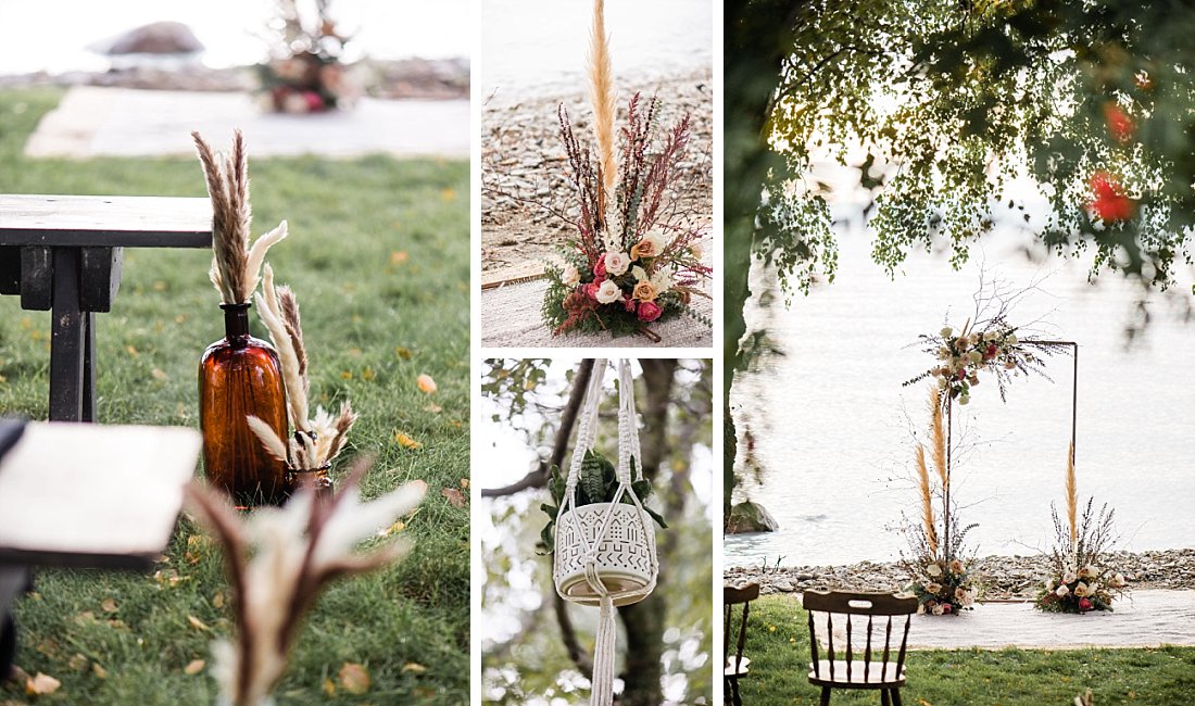 Point Clark Beach Wedding