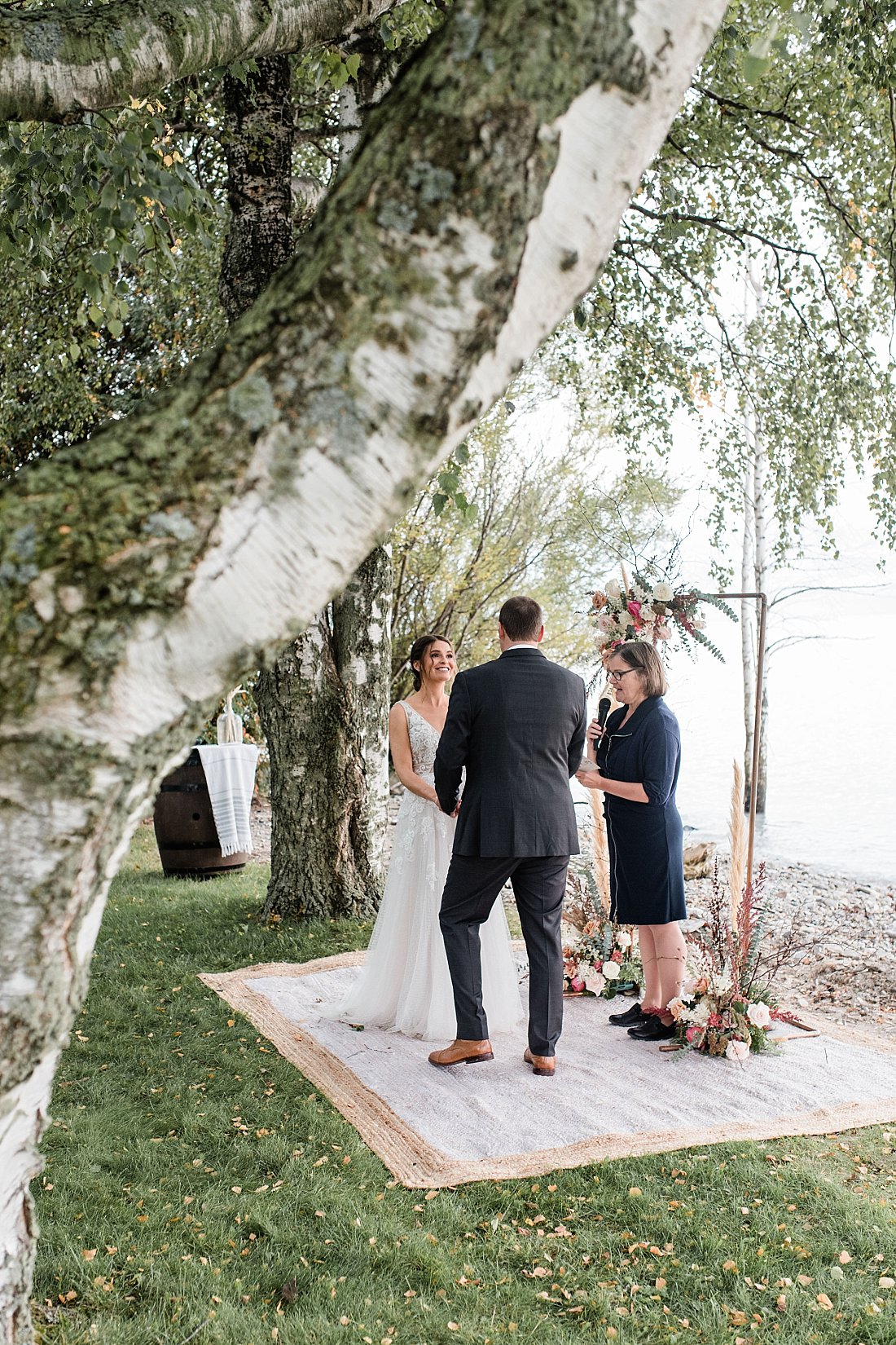 Point Clark Beach Wedding