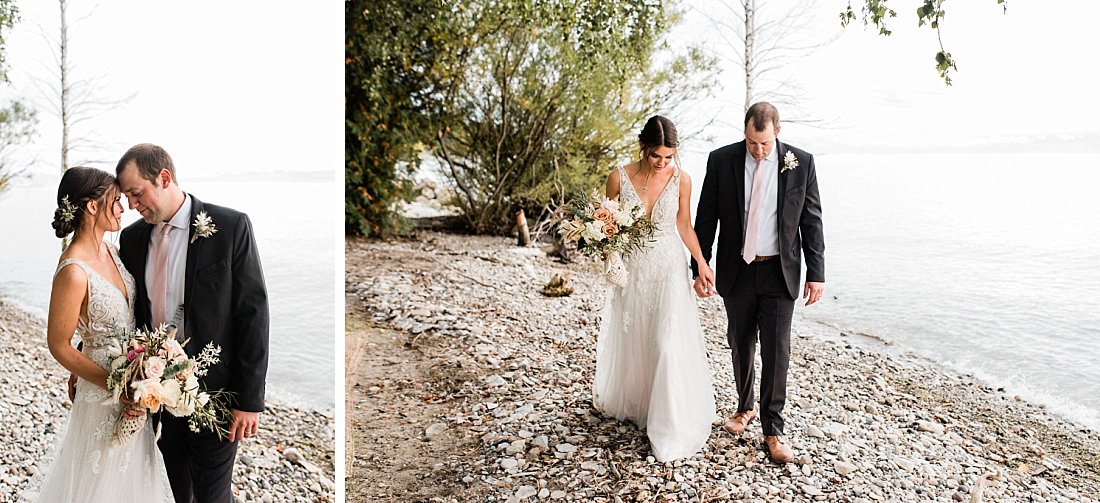 Point Clark Beach Wedding