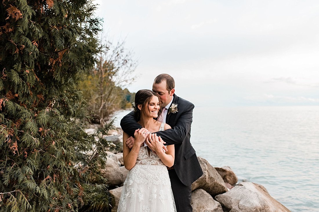 Point Clark Beach Wedding