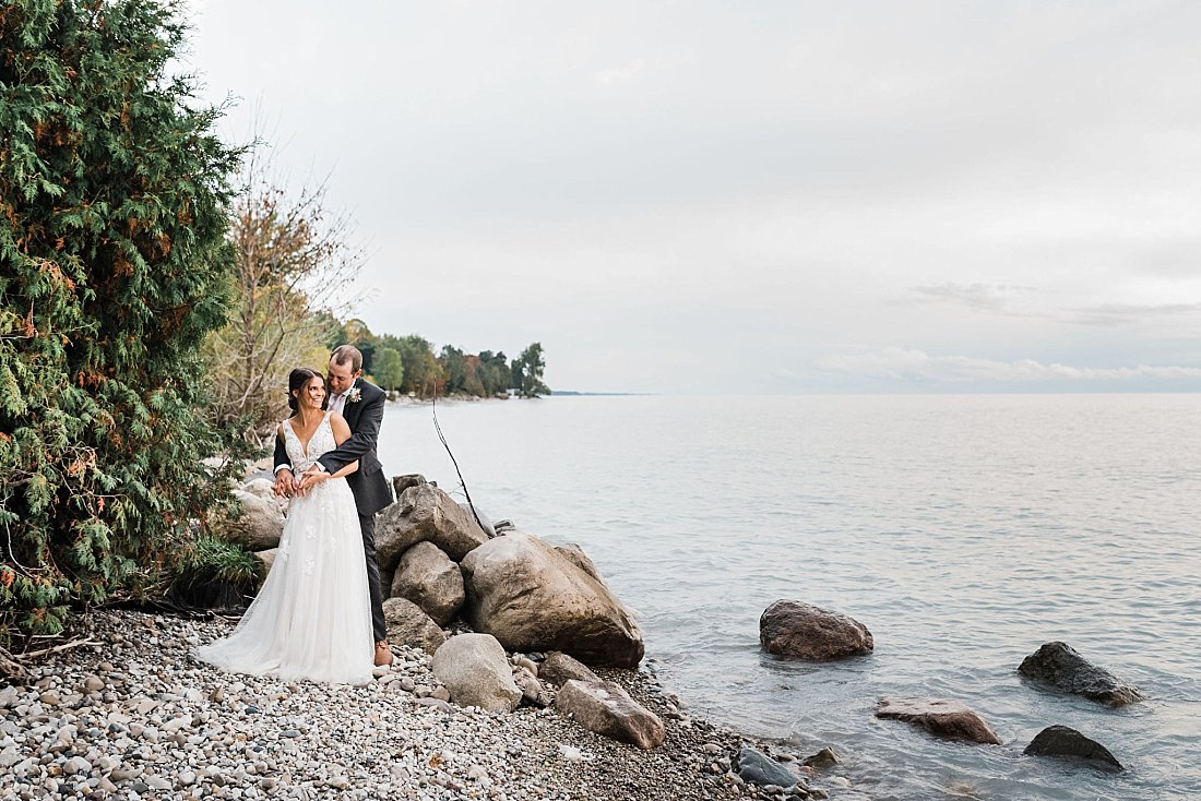 Point Clark Beach Wedding