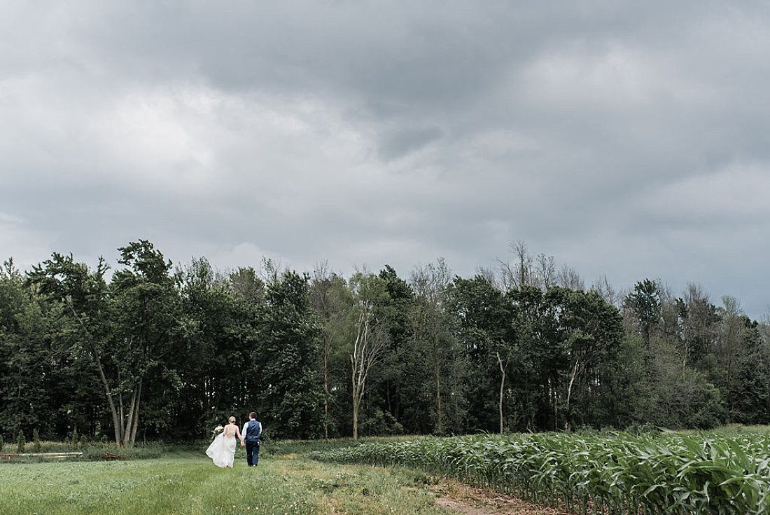 Brussels Ontario Backyard Wedding