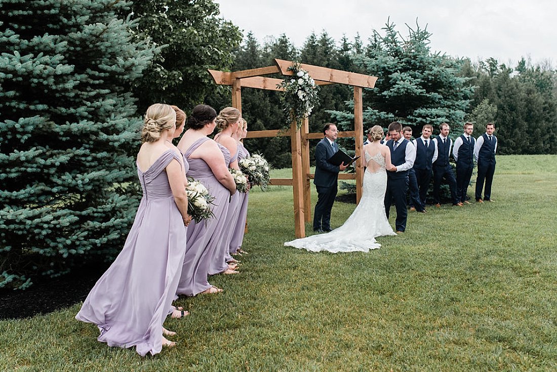 Brussels Ontario Backyard Wedding