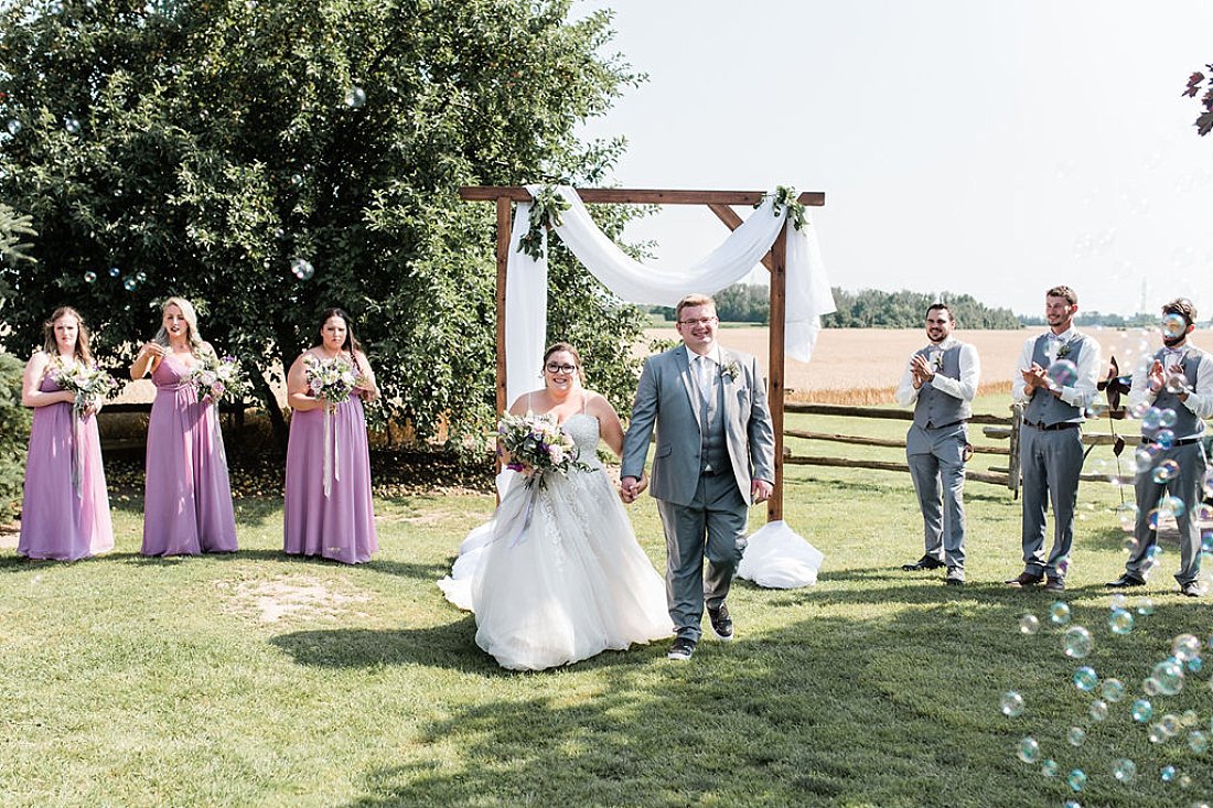 Dublin Ontario Backyard Wedding