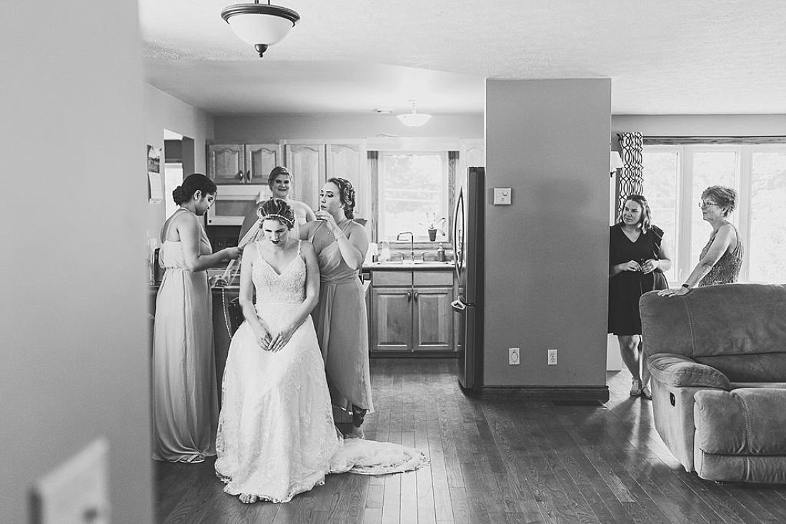 Kincardine Ontario Backyard Wedding