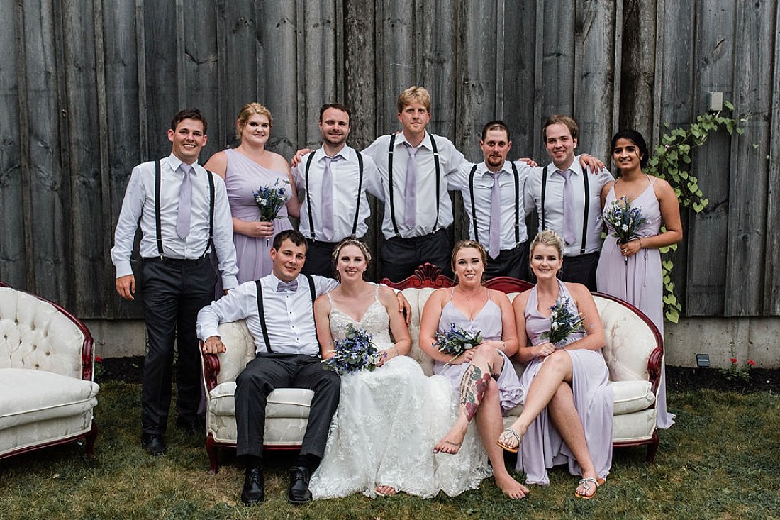Kincardine Ontario Backyard Wedding