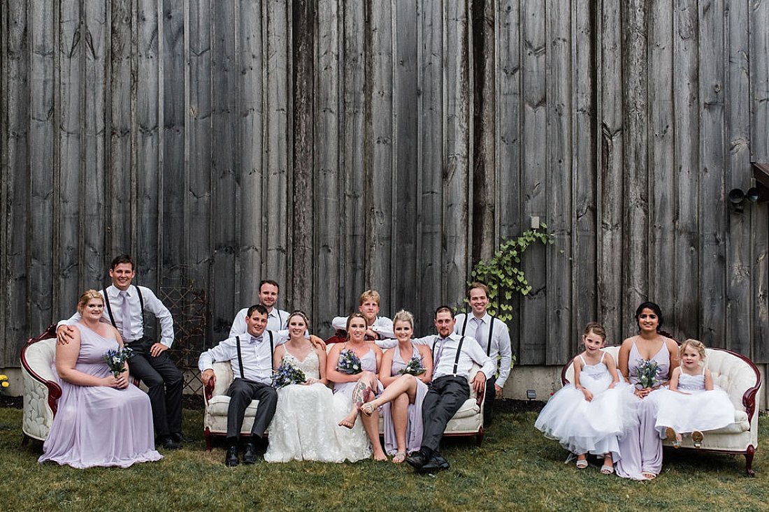 Kincardine Ontario Backyard Wedding