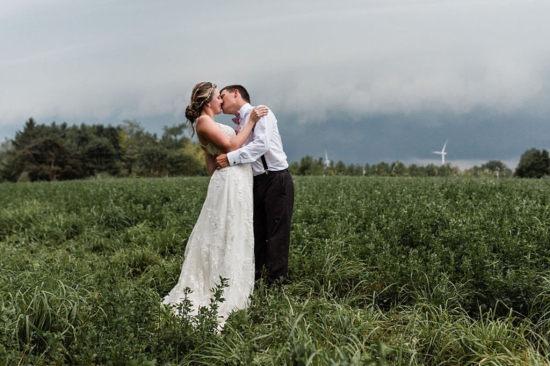 Kincardine Ontario Backyard Wedding