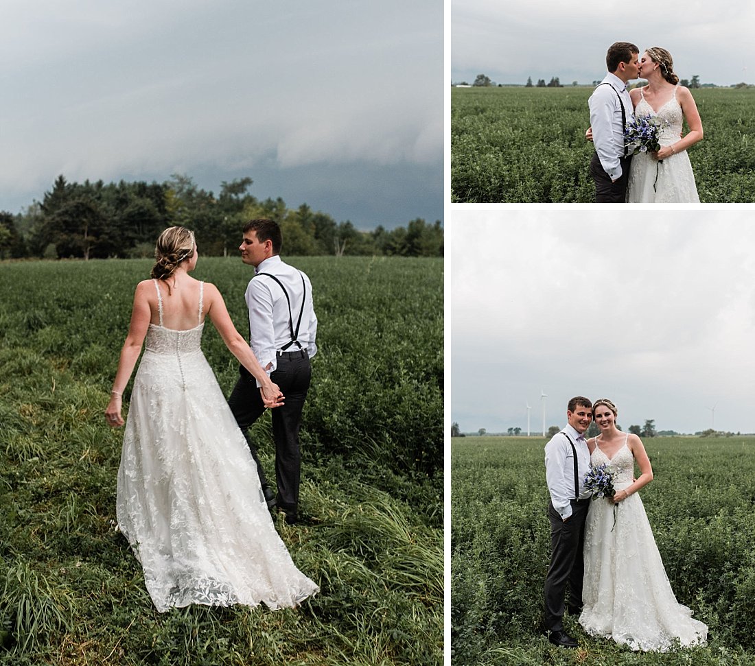 Kincardine Ontario Backyard Wedding