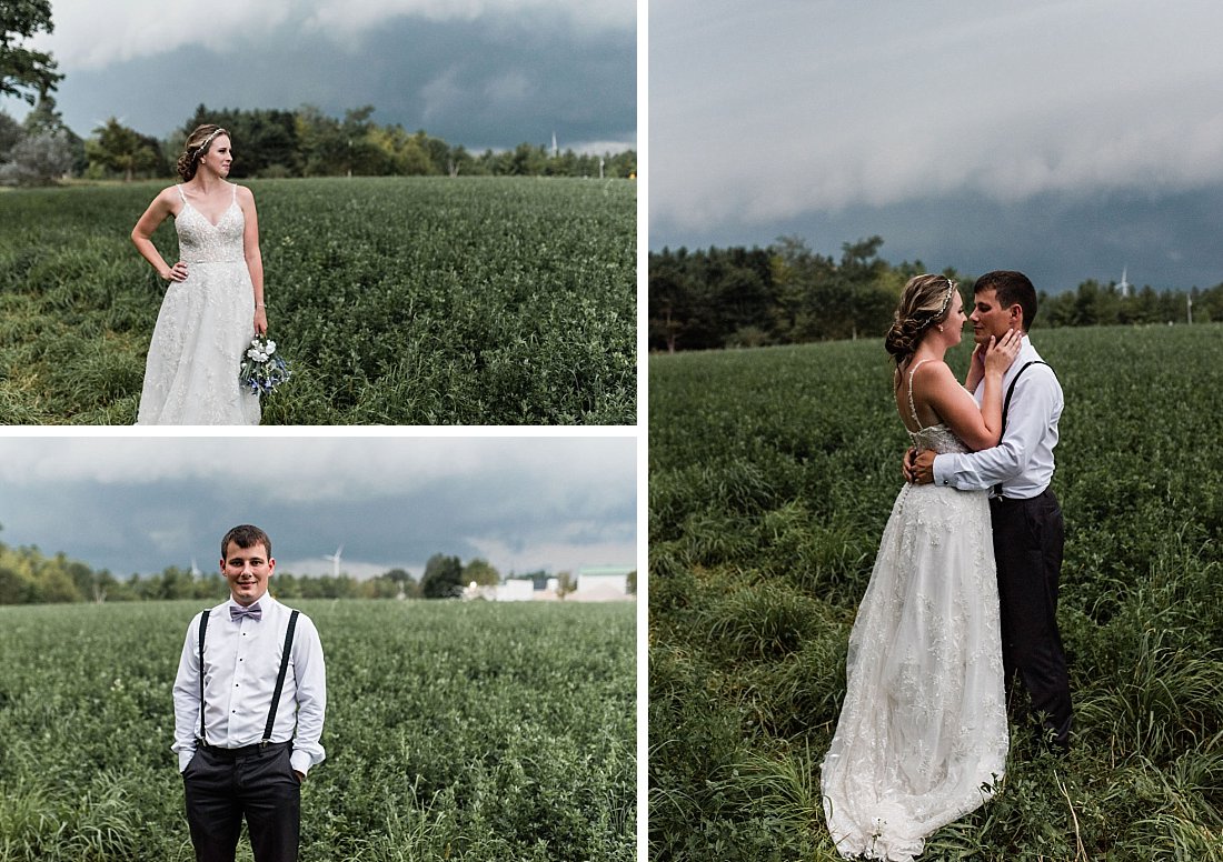 Kincardine Ontario Backyard Wedding