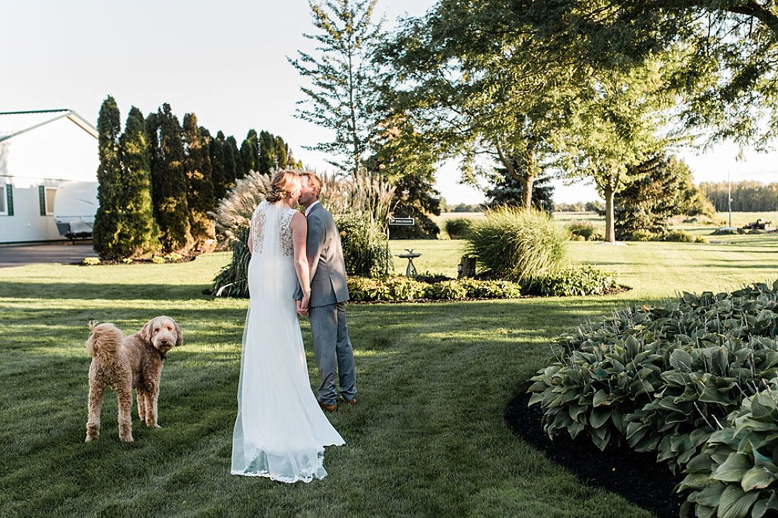 Goderich Backyard Wedding