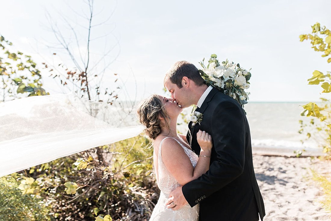 Goderich Marina Beach Wedding