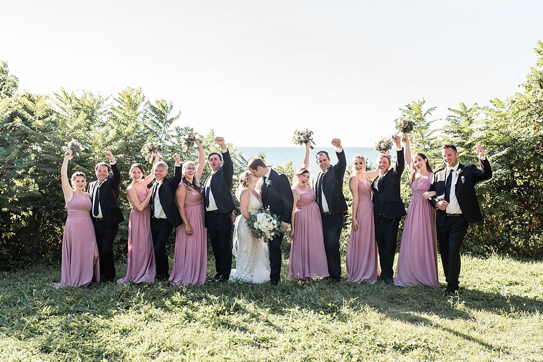 Goderich Marina Beach Wedding