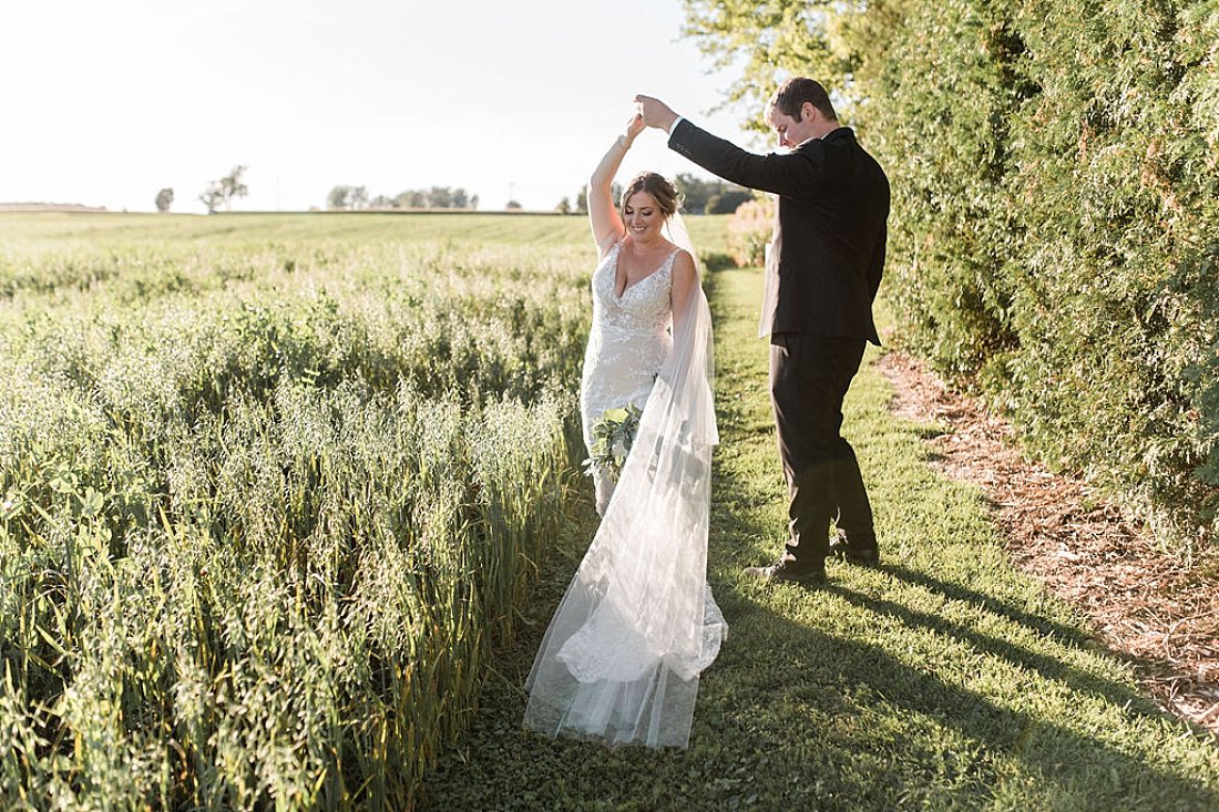 Goderich Marina Beach Wedding