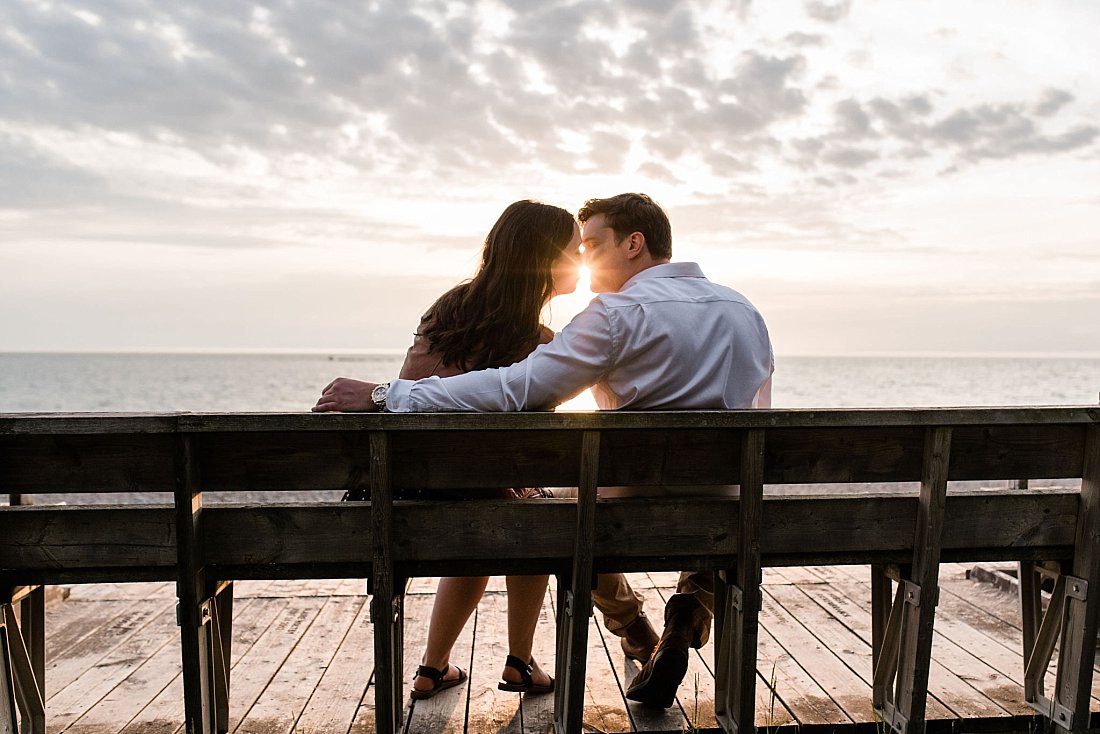 Kincardine Harbour & Beach Engagement Session